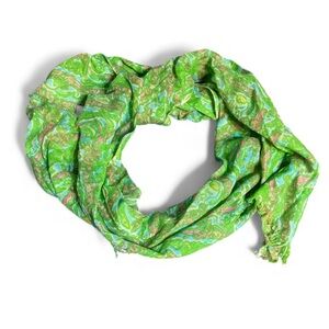 Lilly Pulitzer Lightweight Silk Cashmere Blend Scarf
